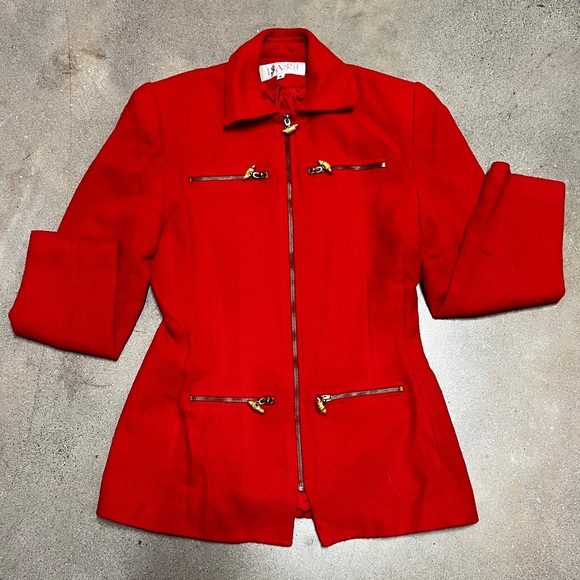 Red Women's Jacket - Picture 1 of 1